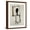 Brown Frame, variant on Art.com Untitled Giclee Print by Jean-Michel Basquiat, 18" x 24"