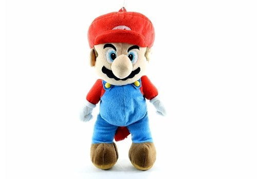 Super Mario Plush Kids Mario Backpack Buddy, The Super Mario Mario Plush Backpack is a stuffed character with zipper and... by
