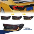 thumbnail image 3 of LED Tail Lights For Honda Accord 10Th Gen  2018-2022 Sequential Start Up Animation Rear Lamps, 3 of 5