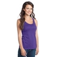 thumbnail image 4 of District Juniors Sleeveless Racerback Semi Fitted Tank - DT237, 4 of 6