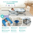 thumbnail image 5 of Regalo My Cot® Portable Toddler Bed, Royal Blue,  Toddler Bed, 5 of 9