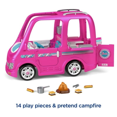 Buy Power Wheels Barbie Dream Camper, Battery Powered Ride On Vehicle