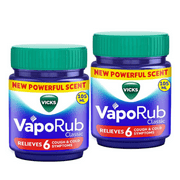 Vicks VapoRub 105 ml Pack of 2 Family Size Jars