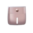 thumbnail image 1 of Caja organizadora de pañuelos de papel, soporte para teléfono, caja de plástico impermeable para servilletas de baño, contenedor de montaje Almacenamiento y organización del hogar Rosado Bewildely HA065530-04B, 1 of 6