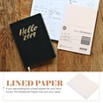 thumbnail image 3 of Miangastore 1 Book of A6 Refill Papers Notebook Replacement Bound Papers Lined Refill Papers for Notebook Cover, 3 of 8