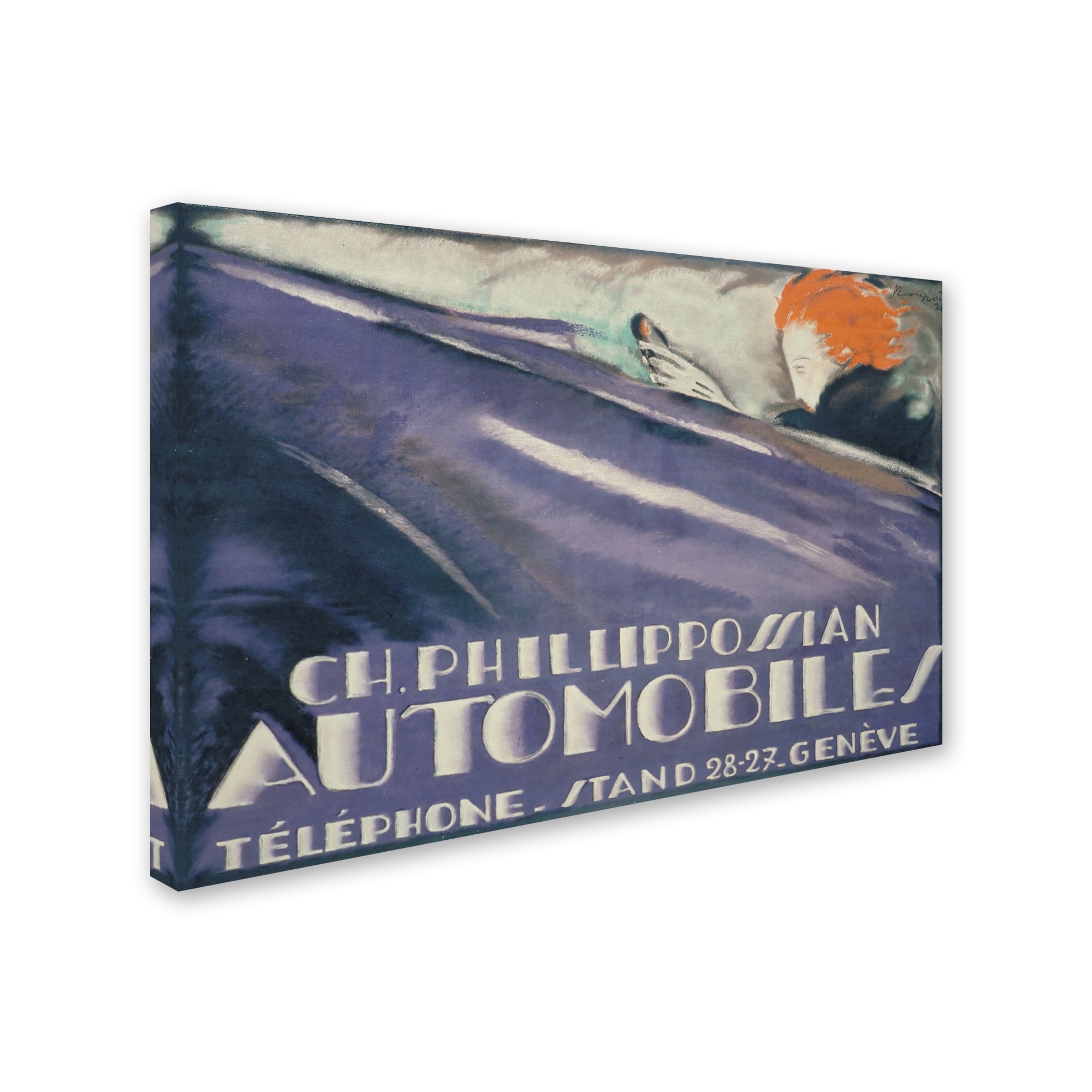 Trademark Fine Art 'Automobiles' Canvas Art by Vintage Apple Collection