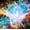 Ethereal Nebula, variant on Elephant Stock Heart Of Orion Nebula Wall Art - Horizontal Canvas Wall Art - Living Room Wall Decor - Astronomy & Space Canvas - Brown And Red Decor By Nasa - 12" x 8"