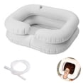 thumbnail image 1 of 1 Piece Inflatable Shampoo Basin For Bedside: Shampoo Tub For Locs, 1 of 5