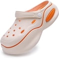 thumbnail image 4 of Women Adult Clogs Slip-on Cushion Platform Garden Shoes Non-slip Fashion Outdoor Beach Shoes, 4 of 14