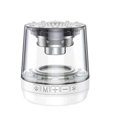 thumbnail image 1 of Lámpara de camping con altavoz inalámbrico Bluetooth, columna de luz LED, luz impermeable con centro de música envolvente, luz de ambiente colorida, color blanco, 1 of 5