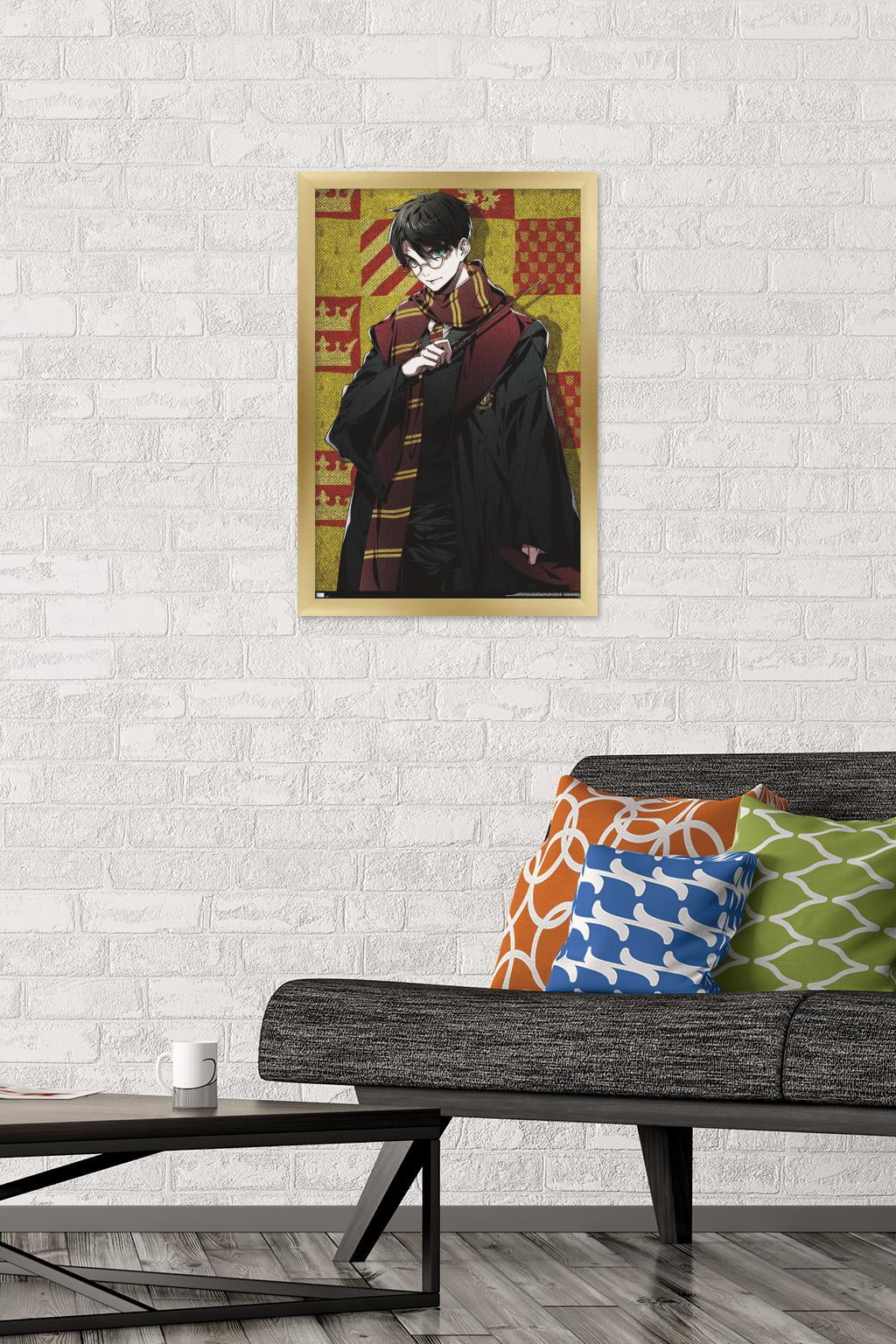 The Wizarding World: Harry Potter - Dynasty Harry Wall Poster, 14.725" x 22.375" Framed