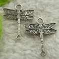 thumbnail image 4 of K-KED 308 pcs tibet silver dragonfly connectors 28x23mm B4663, 4 of 4