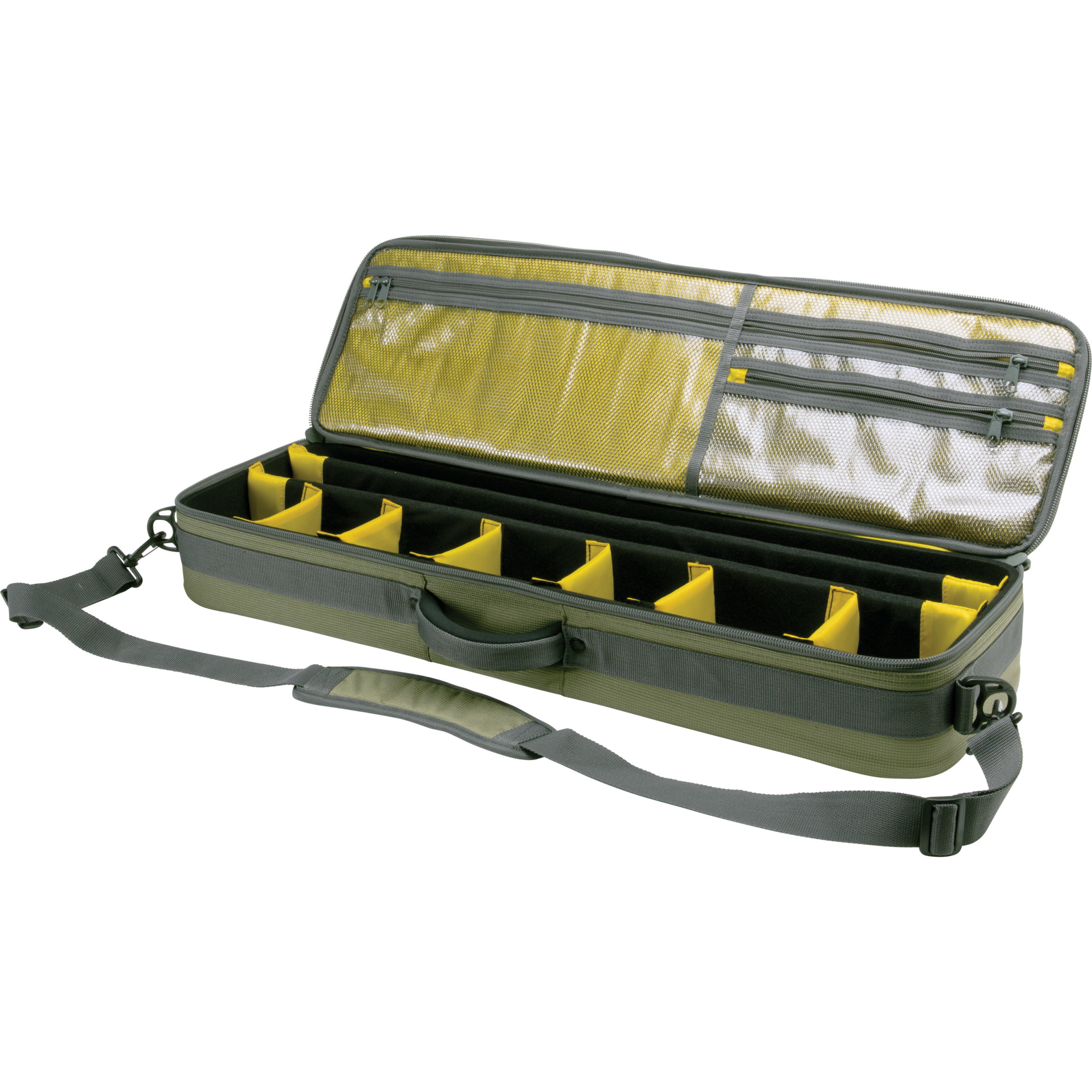 Allen Company Cottonwood Fly Fishing Rod And Gear Bag Case, Fits Up To 4 Fishing  Rods, Green 