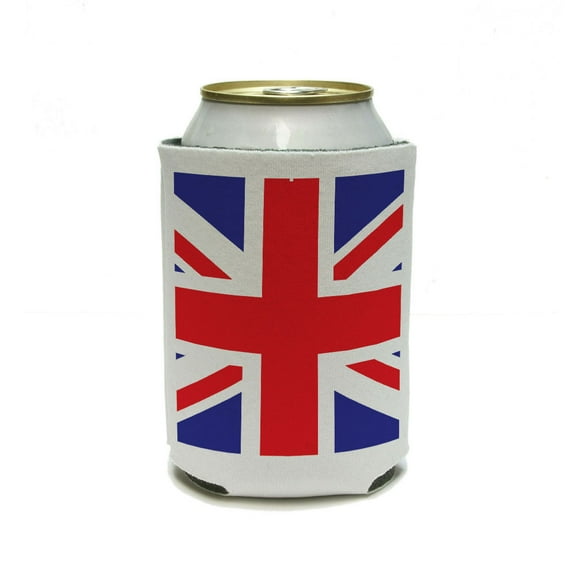 Great Britain England British Flag International Can Cooler Drink Insulator Beverage Insulated Holder