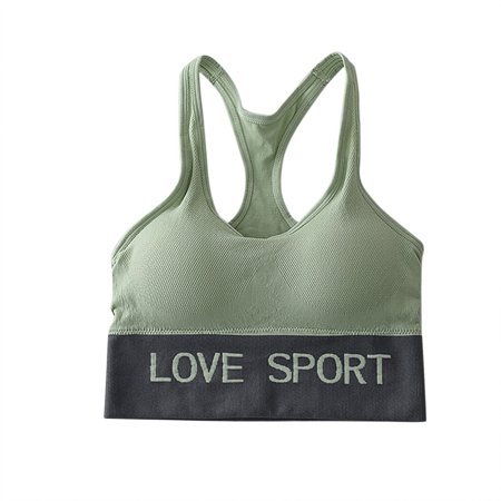

EUHDSSDE Follure LOVE SPORT Womens Fashion Casual Show Thin Yoga Underwear Vest