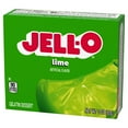 JellO Lime Artificially Flavored Gelatin Dessert Mix, 3 oz Box