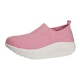 thumbnail image 1 of Fsqjgq Chaussures de Course pour Femmes Espadrilles Compensées pour Femmes Espadrilles Respirantes à Enfiler Espadrilles de Marche Espadrilles Épaisses Chaussure, 1 of 8