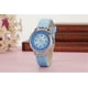 thumbnail image 2 of Reloj para niños Relojes de cuarzo clásicos analógicos para niñas Resistente al agua con esfera de flores, 2 of 2