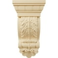 thumbnail image 2 of Ekena Millwork 5 1/8"W x 2 3/4"D x 9 3/4"H Thin Flowing Acanthus Corbel, Maple, 2 of 4