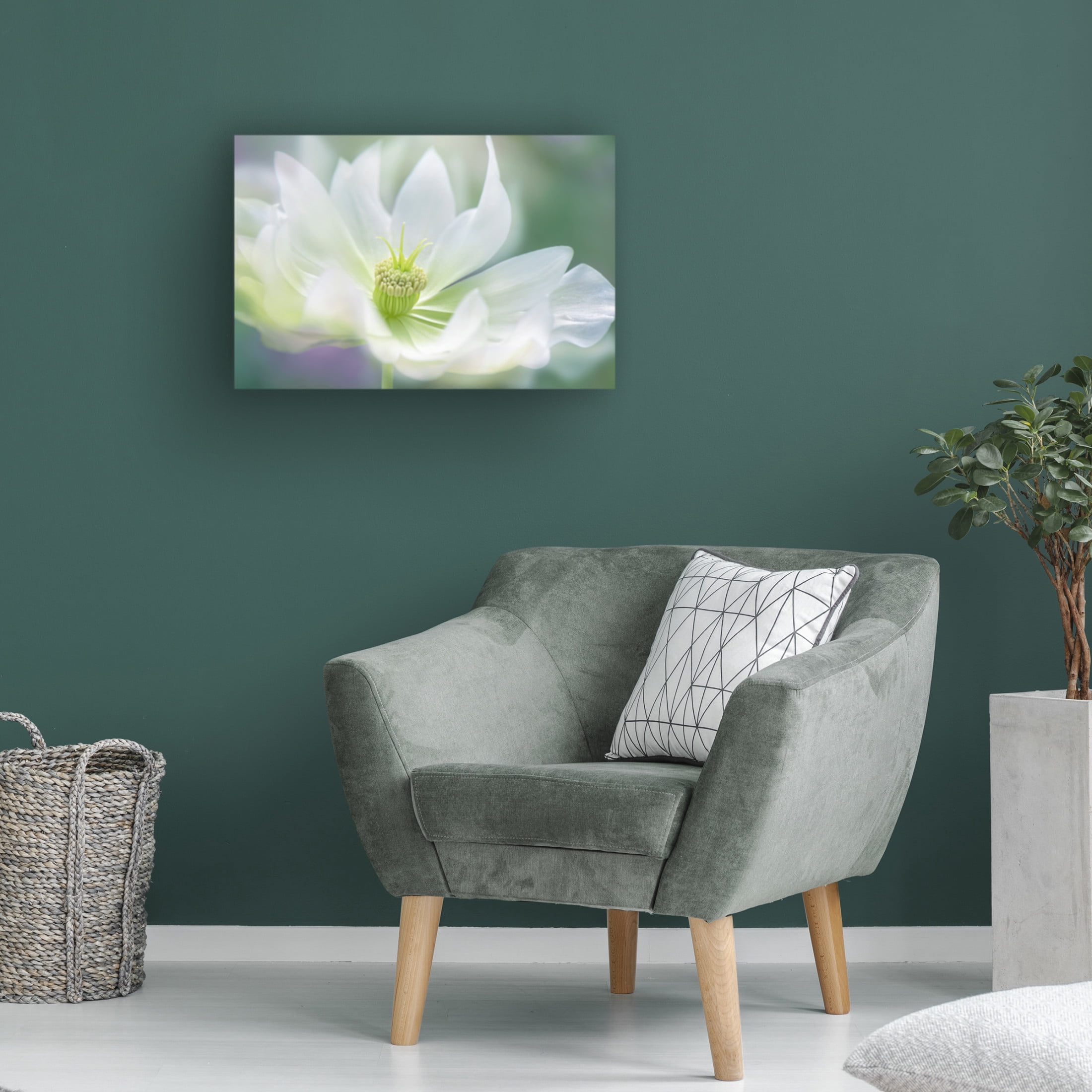 Canvas Wall Art - Jacky Parker 'Serene' Wall Art for Living Room, Bedroom, or Office D?cor by Trademark Fine Art - 24 x 16 Inches