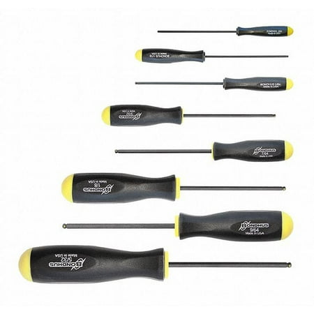 UPC: 0037231746322 | Bondhus Set 8 Prohold Ball End Screwdrivers 74632
