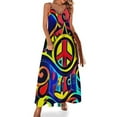thumbnail image 1 of Vestido sin mangas con diseño retro atrevido de Peace and Love, vestido de fiesta de lujo para mujer, vestido de noche para mujer, verano 2024, 1 of 7