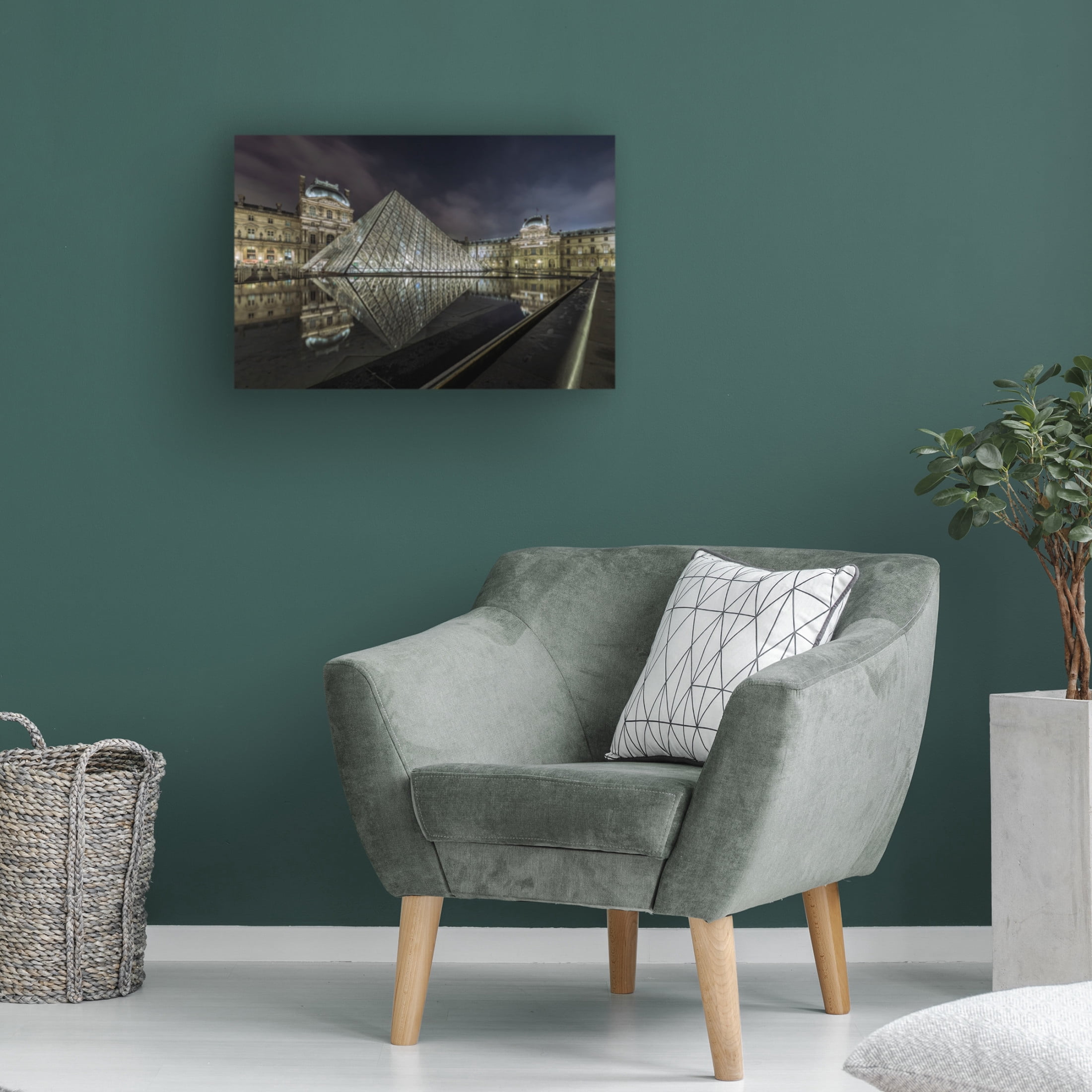 Trademark Fine Art Kobi Benmoshe Paris @ Night Canvas Wall Art
