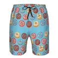 thumbnail image 3 of Zufioo Cute Donut for Men's Casual Beach Shorts, Sports Fitness Quick-drying Drawstring Shorts with Pockets for Home Wear-XX-Large, 3 of 6