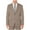 Brown - filbert, variant on Perry Ellis Mens End On End Two Button Blazer Jacket, Brown, 40 Regular