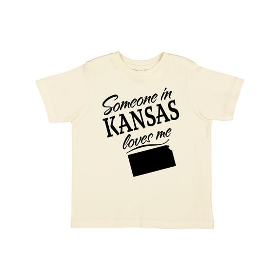 Inktastic Someone in Kansas Loves Me Boys or Girls Toddler T-Shirt