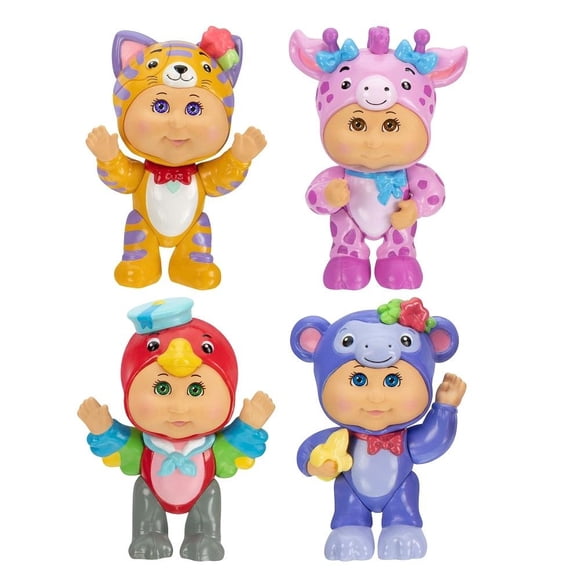 Set de Figuras Cabbage Patch Kids Amigos Exóticos