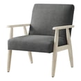 thumbnail image 1 of Fauteuil en Lin Alton Fusain/crème Posh Living Alton, 1 of 9