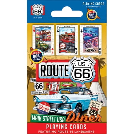 MasterPieces Officially Licensed Route 66 Playing Cards - 54 Card Deck for Adults price history on PriceWatchPro