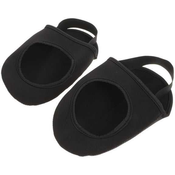 HAKIDZEL Safety Cycling Shoe Protection Black Neoprene 2Pcs