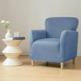 thumbnail image 5 of Armchair Slipcovers Waterproof Sofa Chair Slipcovers 1-Piece Stretch Soft Chair Covers for Living Room Anti-slip Modern Solid Furniture Protector, 5 of 9