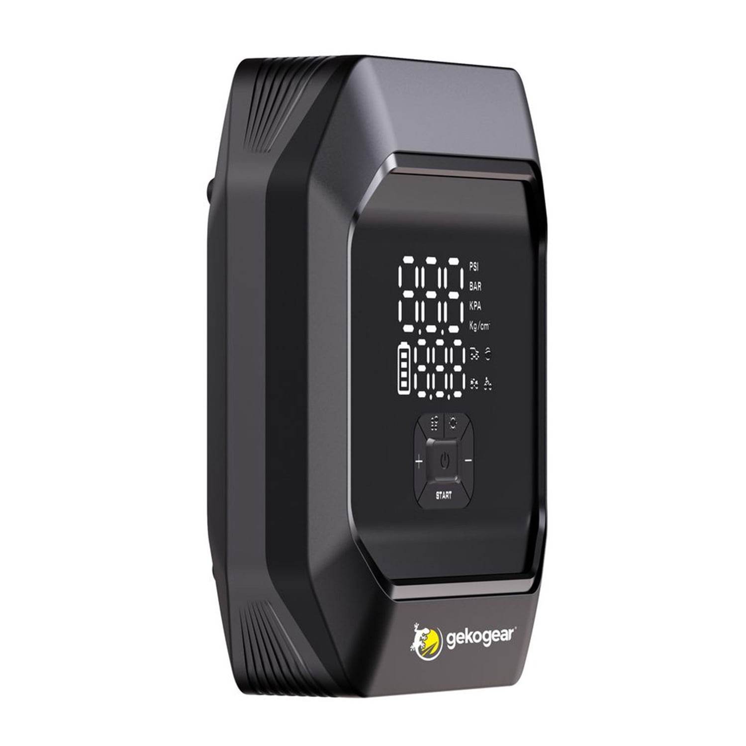GekoGear AirFlux 300 Portable Air Pump and 1,000-Peak-Amp Jump Starter with Power Bank