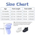 thumbnail image 6 of HsdsBebe Baby Boys Girls Walking Shoes Infant Oxford Dress Shoe Loafers Brogue Flats for First Steps Walkers 0-24M, 6 of 7