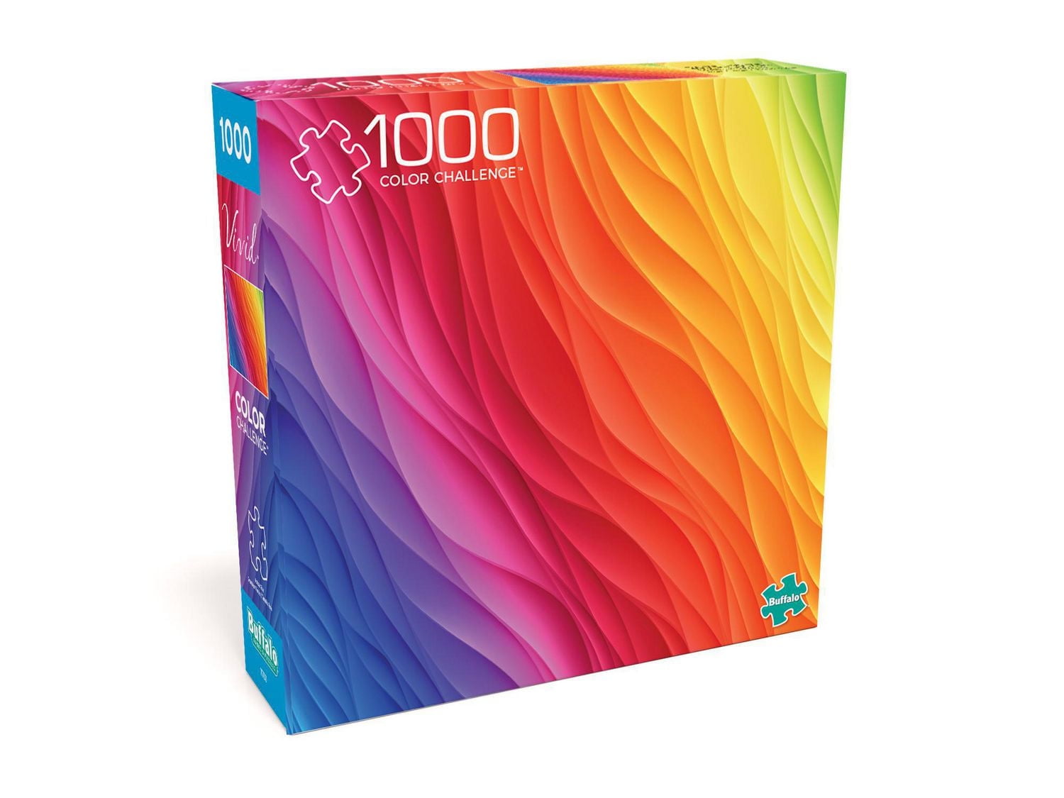 Buffalo Games Vivid Collection Le puzzle Color Challenge en 1000 pièces