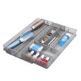 thumbnail image 4 of Honey-Can-Do KCH-02163 Organizador de cajones utilitarios expandible de 7 compartimentos de malla de acero plateado, 4 of 5
