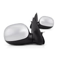 thumbnail image 2 of For Ford F-150 1998 1999 2000 2001 Door Mirror Driver and Passenger Side | Pair | Power | Chrome Cover | Replacement For FO1320138, FO1321138 | 615343528069, 615343528076, 2 of 7