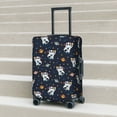 thumbnail image 6 of Gaeub Panda Astronaut Print Elastic Luggage Cover with Concealed Zipper Dust-Proof Luggage Cover Protector - 18-32 inch-Medium, 6 of 7
