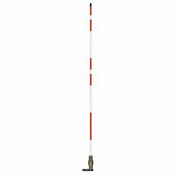 Manufacturer Varies Hydrant Marker,5 ft.,Fiberglss,White/Red 2673-00001