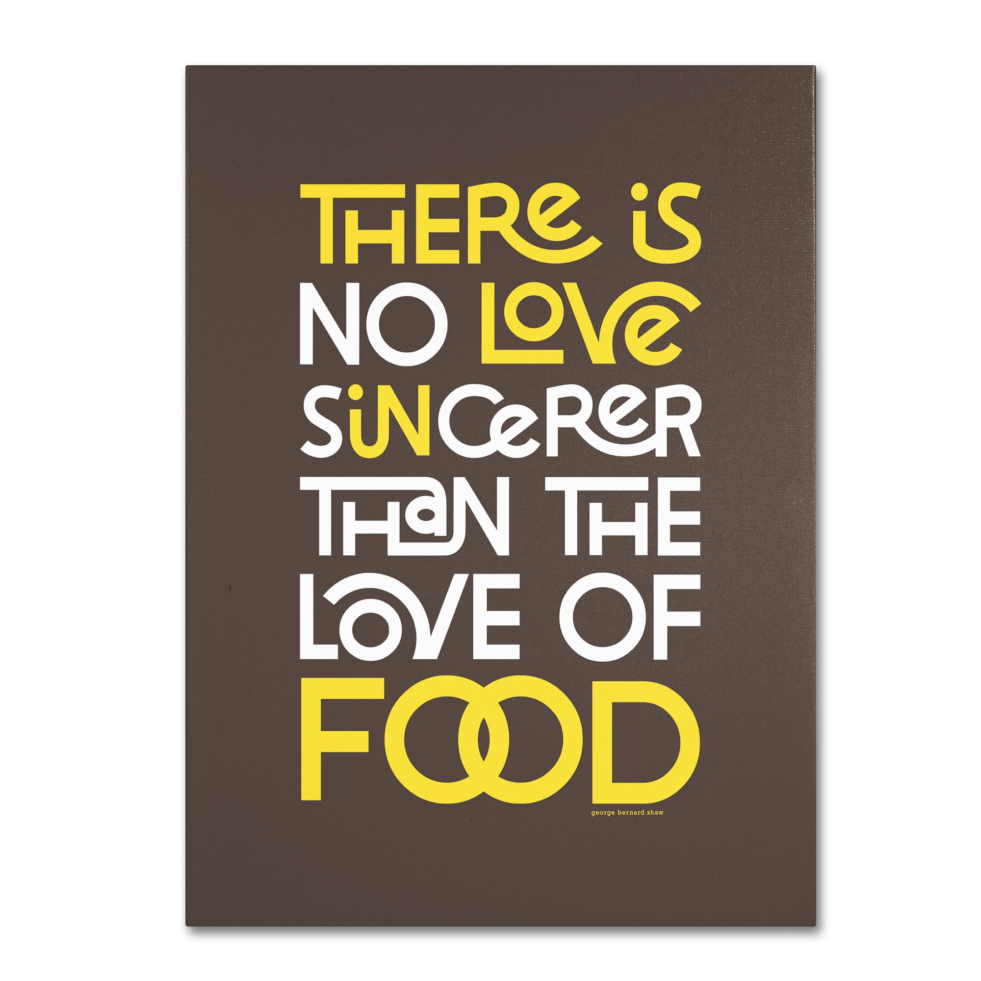 Trademark Fine Art "Sincere Love of Food III" Canvas Art by Megan Romo