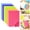 Red*2, variant on VKLU 8 Pcs Lined Sticky Notes 4x6 Inches, Bright Assorted Colors Self-Stick Pads, 40 Sheets/Pad Large Ruled Memos