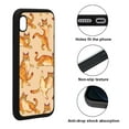 thumbnail image 2 of WIRESTER Shockproof Soft Rubber Cover Case for Samsung Galaxy A10e A102U 5.83" 2019, Orange Tabby Cat Funny Playful Postures On Sunset Background, 2 of 5