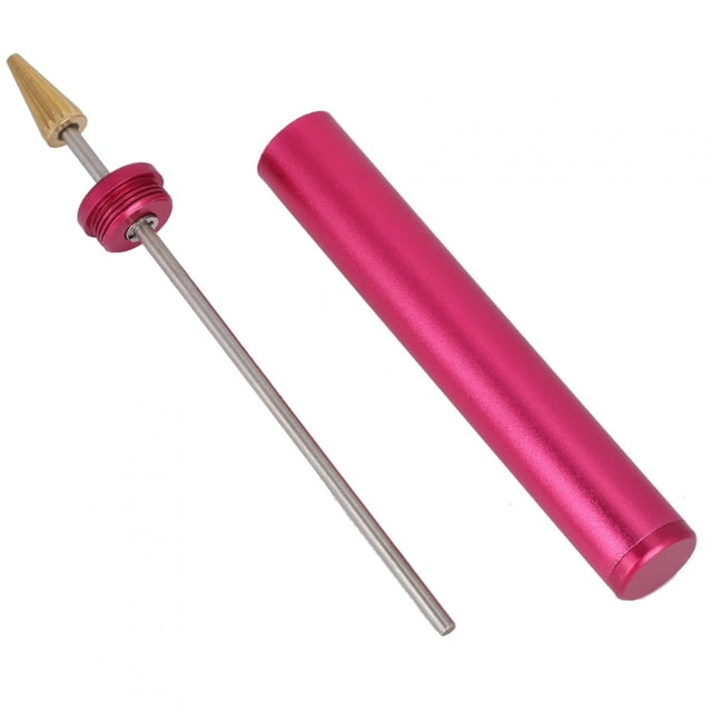 Pluma de teñido de bordes, herramienta aplicadora de rodillo de borde de mano para manualidades de cuero sintético, bricolaje, Rosy