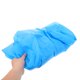 thumbnail image 3 of Poncho de lluvia largo reutilizable para adultos con capucha, impermeable, para hombres y mujeres, impermeable azul de EVA, poncho de lluvia ligero para exteriores, 3 of 7