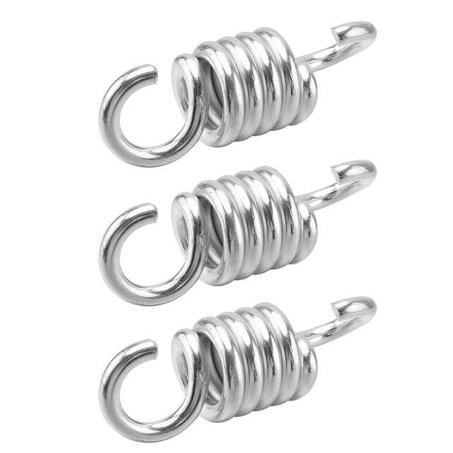 SOPOTUTU Hammock Swing Chair Hanger 3Pcs Silver Iron Galvanized Weight Support for Garden Balcony Camping