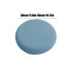 thumbnail image 3 of Round Bar Stool Cover | Slip-Resistant Elastic Seat Protector | Durable Nylon Spandex | Washable | Fits 13.78” Diameter | 1 Pack | Light Blue, Dark Blue, Mint Green, Orange, Dark Gray, Gray, 3 of 6