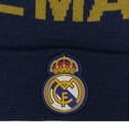 thumbnail image 3 of Real Madrid CF Premium Soft Knit Pom Beanie - Navy [Add Customization], 3 of 4